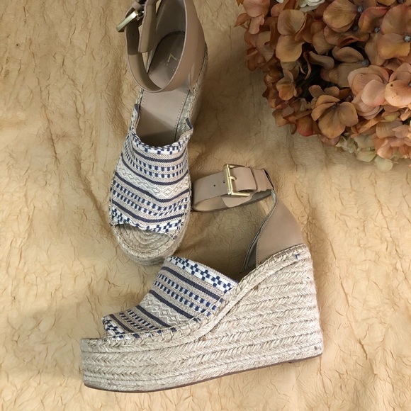 Marc Fisher Shoes - Marc Fischer espadrille wedges sandals SZ 8
